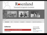rosenland-lippe.de Webseite Vorschau