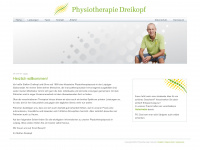 physiotherapie-dreikopf.de Webseite Vorschau