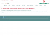 saumweber.biz Webseite Vorschau