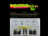crocodile-cycles.de Webseite Vorschau