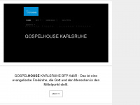 gospelhouse-karlsruhe.de Webseite Vorschau