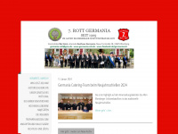 germania-rott.de Webseite Vorschau