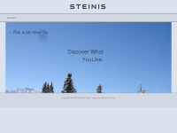 steinis.com Webseite Vorschau