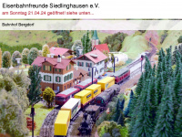 modellbahn-siedlinghausen.de Webseite Vorschau