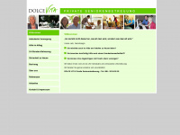 dolcevita-seniorenbetreuung.de Webseite Vorschau