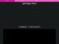 garbagediscobox.com Webseite Vorschau