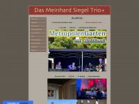 meinhard-siegel-trio.com Webseite Vorschau