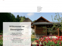 bienengarten.at Webseite Vorschau