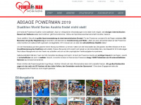 powerman.at Webseite Vorschau