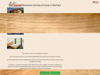 enzian-serfaus.at Webseite Vorschau