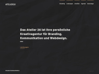 atelier26.ch Webseite Vorschau