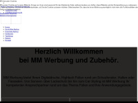 mm-werbung.de Webseite Vorschau