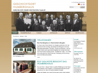 humberghaus.de Webseite Vorschau