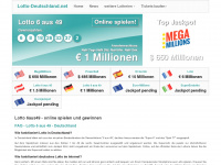lotto-deutschland.net Webseite Vorschau