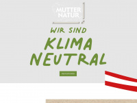 mutternatur.at Webseite Vorschau