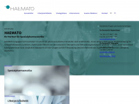 haemato.de Webseite Vorschau