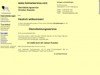 heimatservice.com Webseite Vorschau