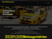 taxi-dieter-gmbh.de Webseite Vorschau
