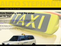 taxi-stephany.de Webseite Vorschau