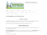 kindergarten-zwergenland.de Webseite Vorschau