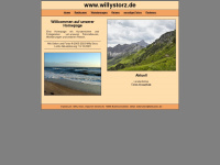 willystorz.de Webseite Vorschau