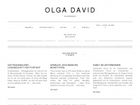 olga-david.de Webseite Vorschau