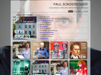 paul-sonderegger.de Webseite Vorschau
