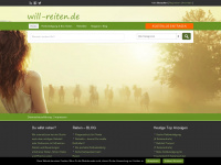 will-reiten.de Webseite Vorschau