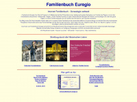 familienbuch-euregio.eu Webseite Vorschau