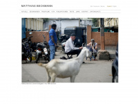 matthiasbeckmann.com Webseite Vorschau