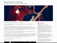 bass-unterricht-hamburg.de Webseite Vorschau