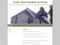 franz-krautkremer-stiftung.de Webseite Vorschau