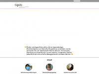 tipiti.ch Webseite Vorschau