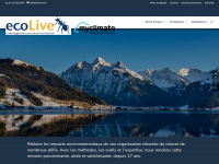 ecolive.ch Webseite Vorschau