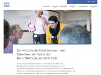 sdk-csd.ch Webseite Vorschau