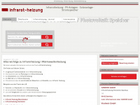infrarot-heizung-en.de Webseite Vorschau