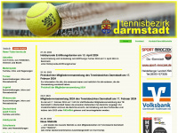 tennis-tbda.de Webseite Vorschau