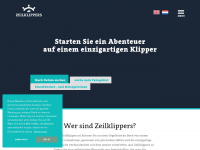 zeilklippers.nl Webseite Vorschau