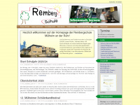 rembergschule.de Webseite Vorschau