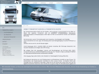 dts-transportlogistik.de Webseite Vorschau