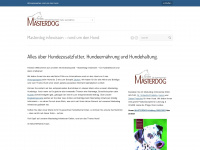 masterdog-infowissen.de Webseite Vorschau