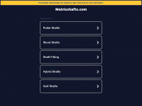 matrixshafts.com Webseite Vorschau