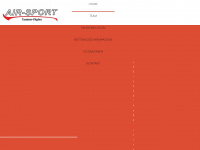 air-sport.ch Webseite Vorschau