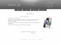 galerie-gk.de Webseite Vorschau