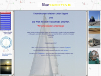 blueyachting.de Webseite Vorschau