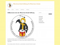 muenchner-kindl-stiftung.de Webseite Vorschau