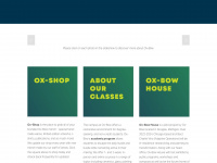ox-bow.org Webseite Vorschau