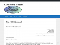 rita-koehl-gonglach.kunstkreis-mosaik.de Webseite Vorschau