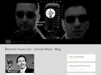 lennart-music.com Webseite Vorschau