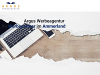 argus-werbeagentur.de Webseite Vorschau